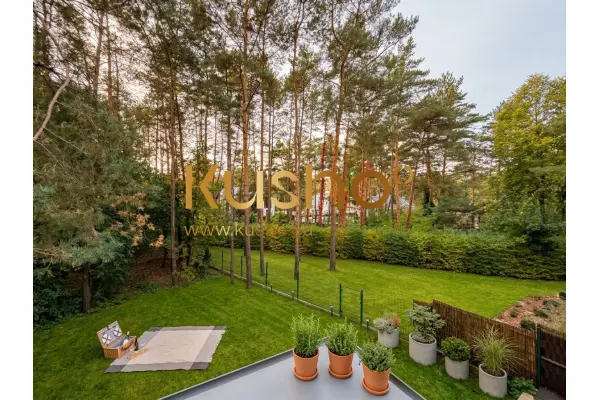 Warszawa, Wawer, Radość, Leśna enklawa w Warszawie – bliźniak 240 m² z ogrodem